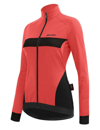 Santini Coral Bengal Women's Winter Jacket - Granatina Pink