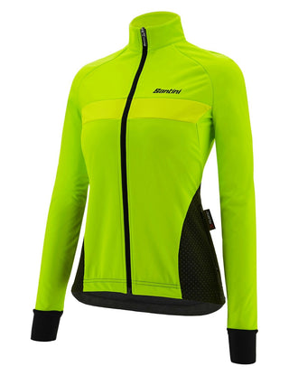 Santini Coral Bengal Women's Jacket - Fluro Green