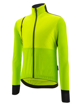 Santini Vega Absolute Men's Jacket - Fluro Green