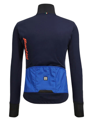 Santini Vega Absolute Men's Jacket - Nautica Blue