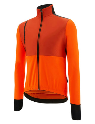 Santini Vega Absolute Men's Jacket - Fluro Orange