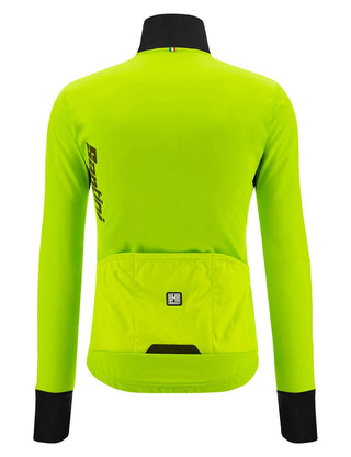 Santini Vega Absolute Men's Jacket - Fluro Green