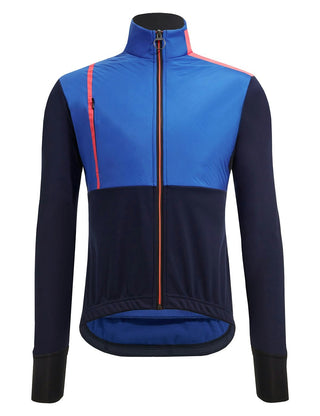 Santini Vega Absolute Men's Jacket - Nautica Blue