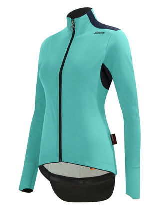 Santini Vega Xtreme Women's Jacket - Aqua