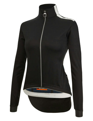 Santini Vega Multi Jacket Women's With Hood - Black