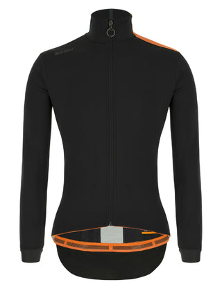 Santini Vega Multi Men's Jacket - Black/Orange