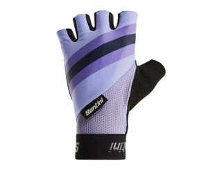 Santini Bengal Gel Long Cuff Summer Gloves - Lilac