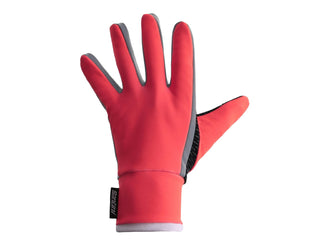Santini Vega H20 Winter Full Finger Gloves - Granatina Pink