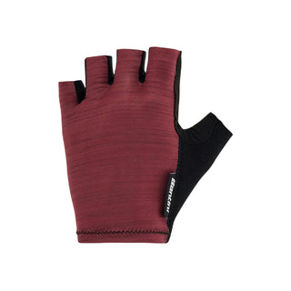 Santini Cubo Cycling Gloves - Burgundy