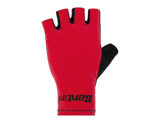 Santini Redux Istinto Cycling Gloves - Red