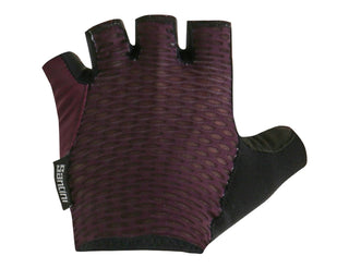 Santini Tono Half Finger Gloves - Bordeaux