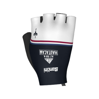 Santini TDF Hautacam Stage Gloves - White/Black