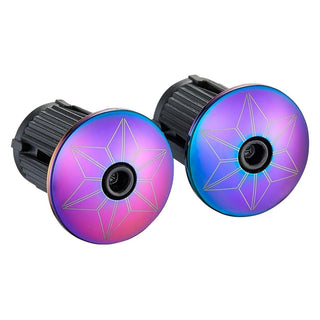 Supacaz Star Plugz Handlebar End Plugs - Oil Slick