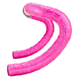 Supacaz Prizmatik Ano Pink Plugs Bar Tape - Pink