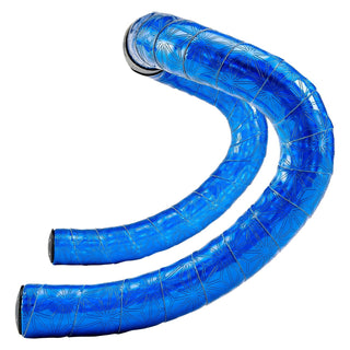 Supacaz Prizmatik Bar Tape + Ano Black Plugs - Maui Blue