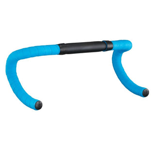 Supacaz Suave SL Plugs Bar Tape - Neon Blue
