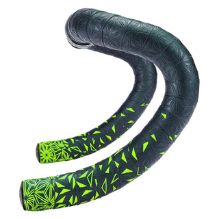 Supacaz Super Sticky Kush Star Fade Bar Tape - Yellow