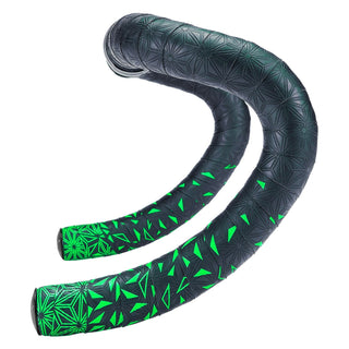 Supacaz Super Sticky Kush Star Fade Bar Tape - Green