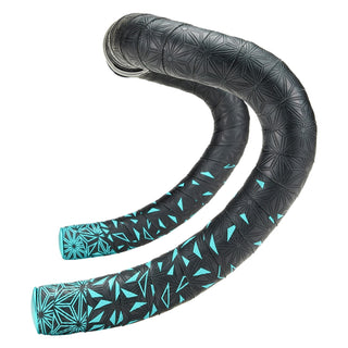 Supacaz Super Sticky Kush Star Fade Bar Tape - Celeste