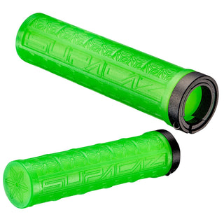 Supacaz Grizips Mountain Bike Grips 110MM - Neon Green