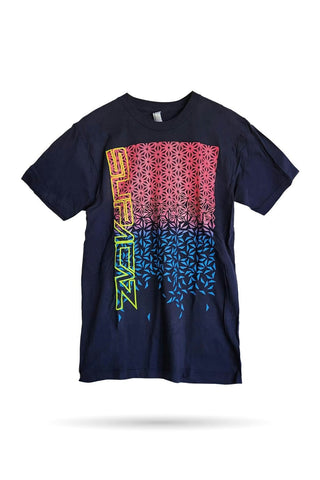 Supacaz California Collection Short Sleeve T-Shirt Star Fade - Pink/Blue