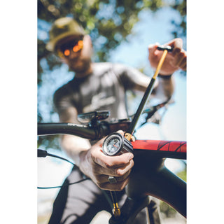 Lezyne Shock Drive 400Psi Guage - Bl
