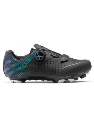 Northwave Origin Plus 2 Woman Shoes - Black/Iridescent