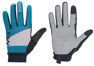 Northwave Air LF Women's Full Finger Gloves - Blue/Grey