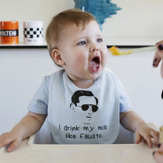 The Vandal Baby Bib Coppi - Blue