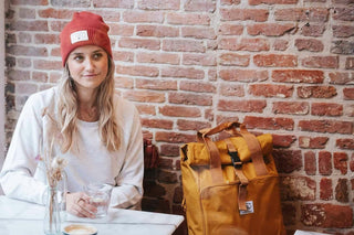 The Vandal Roll-Up Backpack - Mustard