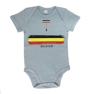 The Vandal Little Belgian Baby Bodysuit - Light Blue