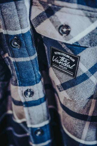 The Vandal Lumberjack Long Sleeve Men's Jersey - Navy