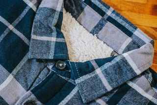 The Vandal Lumberjack Long Sleeve Men's Jersey - Navy