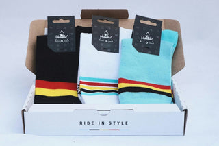 The Vandal Belgian Cycling Socks GiftBox - Mixed