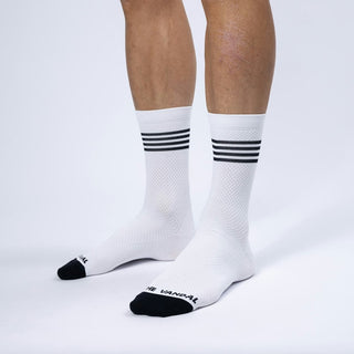The Vandal Performance Stripes Socks - White