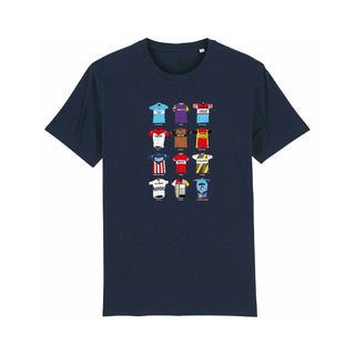 The Vandal Jersey 2.0 Mens Eco Short Sleeve T-Shirt - Navy