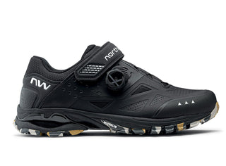 Northwave Spider Plus 3 Shoes - Black/Camo Sole