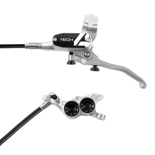 Hope Tech4 E4 Brake Rear Black Cable - Silver/Black