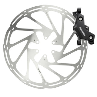 SRAM Disc Brake DB6 Diffusion Black Ano - Left - Front/Rear - 2000mm Hose (includes Matchmaker shifter mount -Rotor/Bracket sold separately)A1
