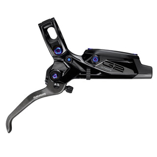 SRAM Disc Brake G2 Ultimate, Carbon Lever, Rainbow Hardware, Reach, SwingLink, Contact, Gloss Black Rear 2000mm Hose (includes MMX Clamp, Rotor/Bracket sold separately) A2
