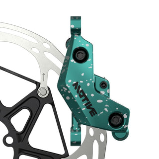 SRAM Disc Brake Motive Ultimate - Clear Ano - Bearing Carbon Lever -Tool Free Reach - Bleeding Edge - Front - 950mm Hose (includes MMX Clamp - Rotor/Bracket sold separately) A1