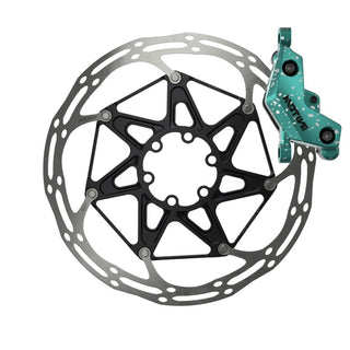 SRAM Disc Brake Motive Ultimate - Clear Ano - Bearing Carbon Lever -Tool Free Reach - Bleeding Edge - Front/Rear - 2000mm Hose (includes MMX Clamp - Rotor/Bracket sold separately) A1