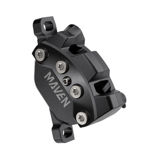 SRAM Disc Brake Maven Silver - Aluminum Lever - Stainless Hardware - Reach/Contact Adj -SwingLink - Black Front/Rear 2000mm Hose (includes MMX Clamp -20P-2 Bracket -Bleeding Edge Tool) A1