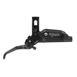 SRAM Disc Brake Maven Silver - Aluminum Lever - Stainless Hardware - Reach/Contact Adj -SwingLink - Black Front/Rear 2000mm Hose (includes MMX Clamp -20P-2 Bracket -Bleeding Edge Tool) A1