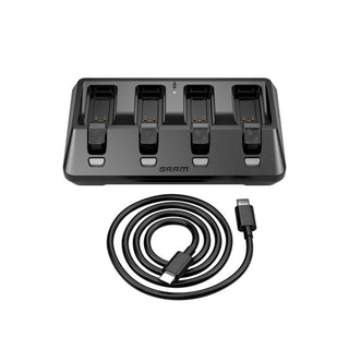 SRAM AXS BATTERY BASE CHARGER 4-PORTS (INCLUDING USB-C CORD)
