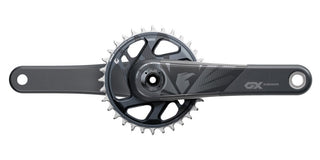 SRAM Crank GX Carbon Eagle Boost 148 DUB 12s 175 w DM 32t X-SYNC 2 Chainring Lunar (DUB Cups/Bearings Not Included)
