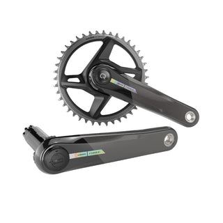 SRAM Force 1x AXS Wide D2 - Unicorn Grey w/Laser Foil - Road Power Meter Spindle DUB 175 - 40T DM (BB not included)