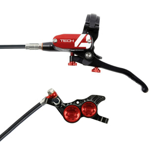 Hope Tech4 V4 Brake Rear Black Cable - Black/Red