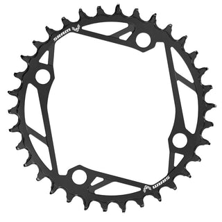 SRAM Chain Ring T-TYPE 36T 104 BCD Steel Black (INCLUDING BLACK BOLTS AND NUTS)
