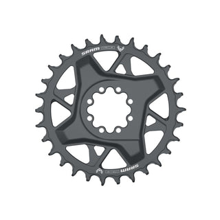 SRAM Chain Ring T-TYPE 38T DM 0mm Offset Eagle (including 8 bolts) Black - XXSL D1